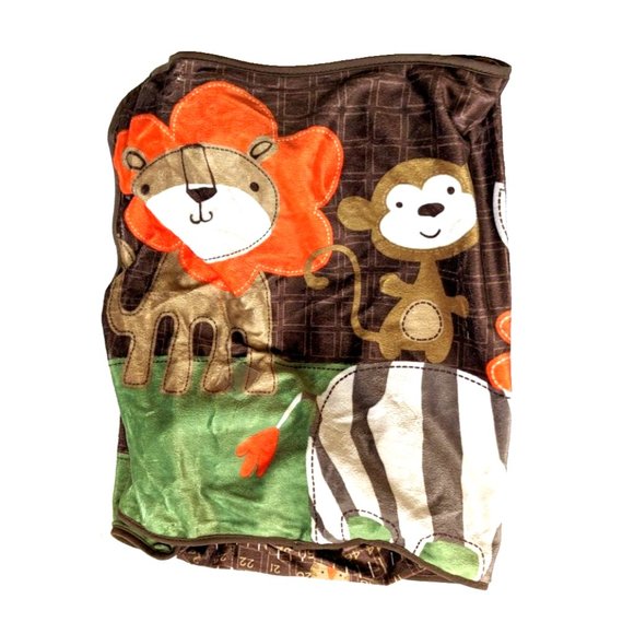 Baby's Journey Changing Pad Cover Soft Plush Baby Animal No Slip Grip Pa… - Picture 1 of 6